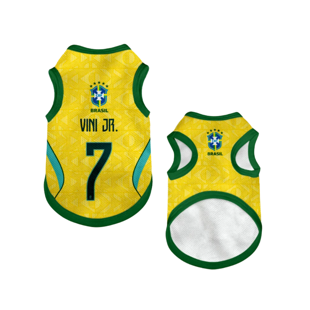 2026 world cup Brazil team pet vest