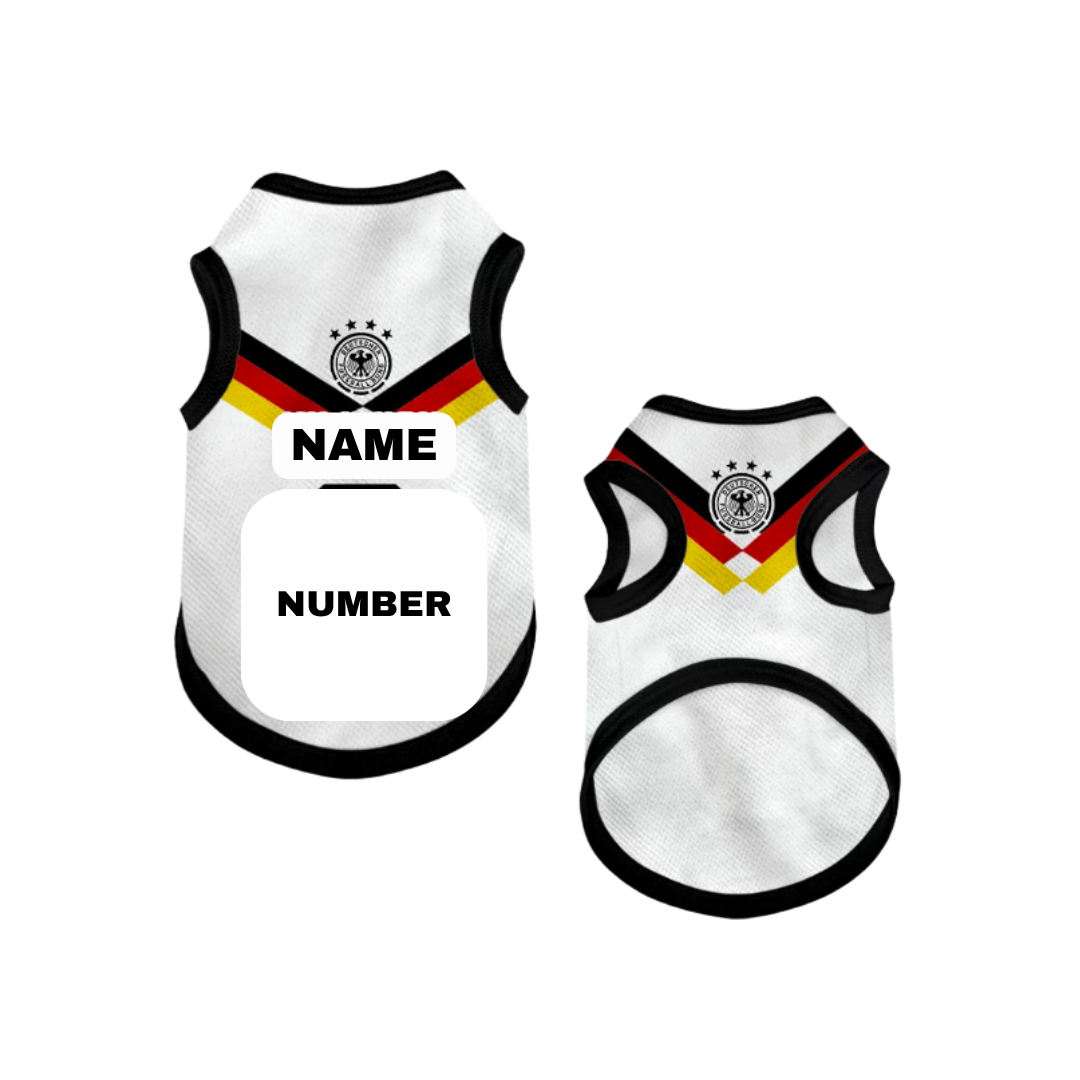 2026 world cup Germany team pet vest