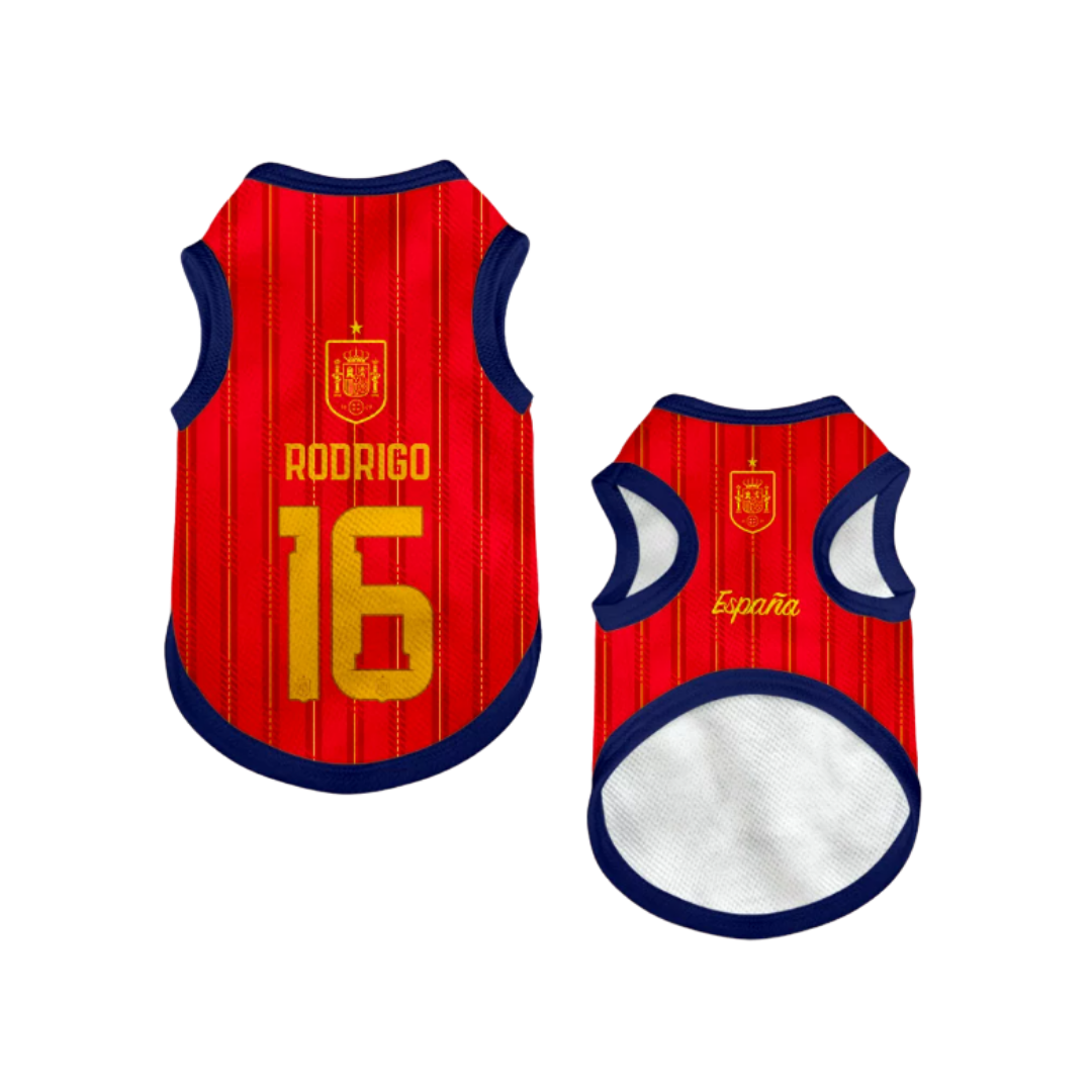 2026 world cup Spain team pet vest