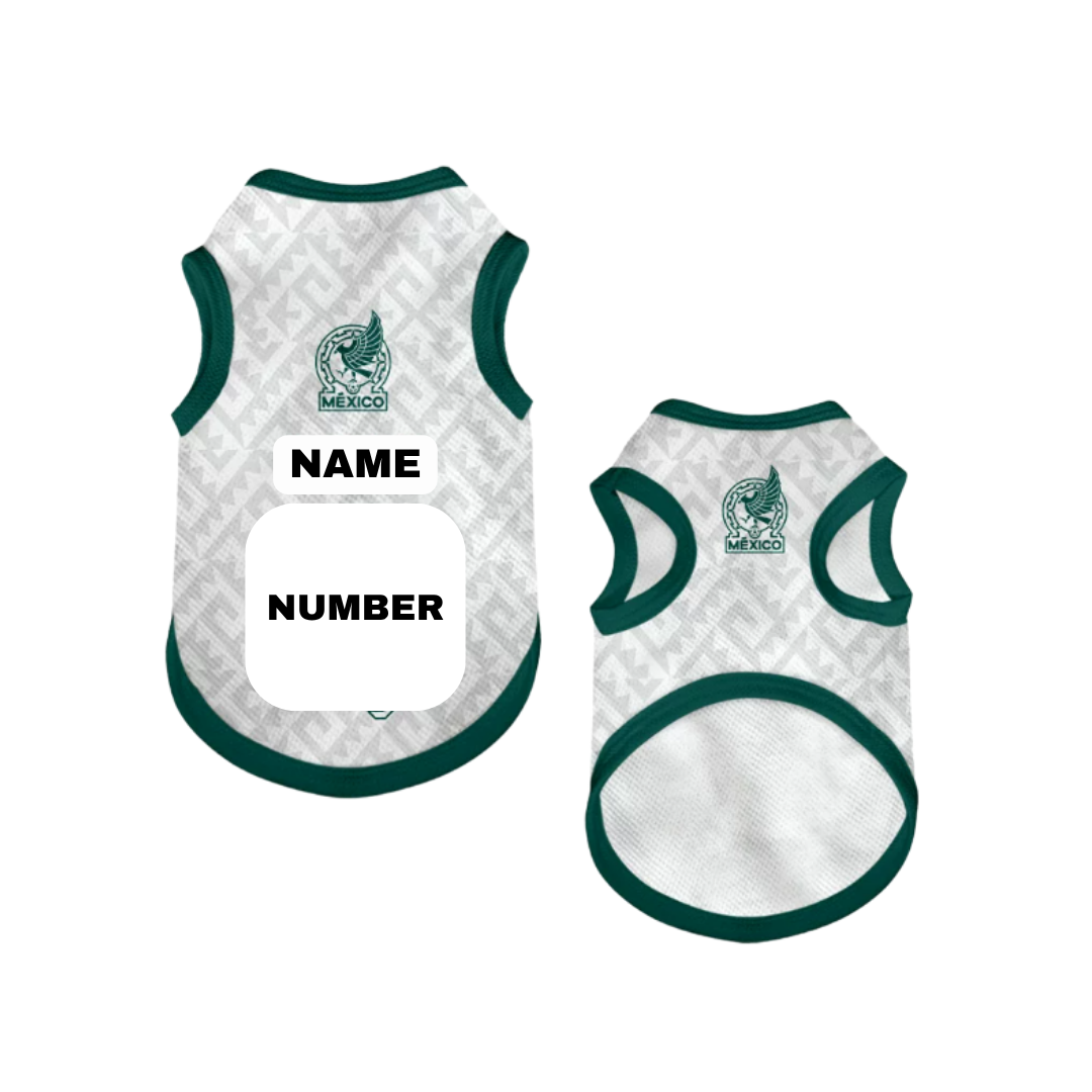 2026 world cup Mexico team pet vest