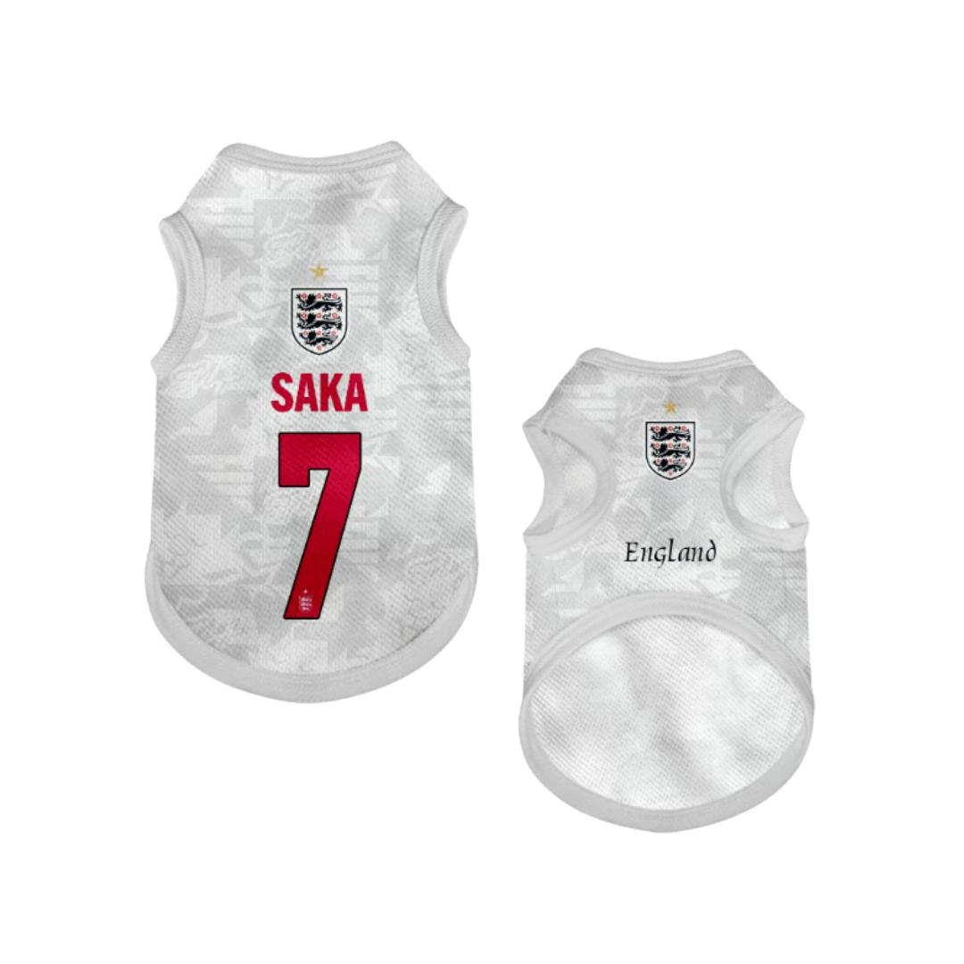 2026 world cup England team pet vest