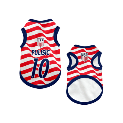 2026 world cup USA team pet vest