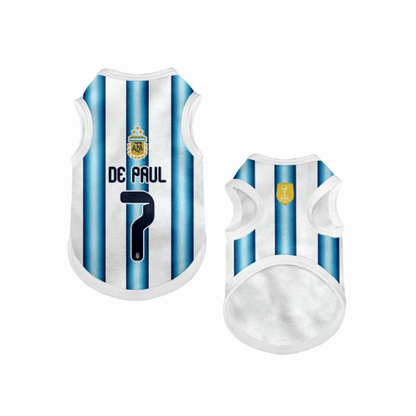 2026 world cup Argentina team pet vest