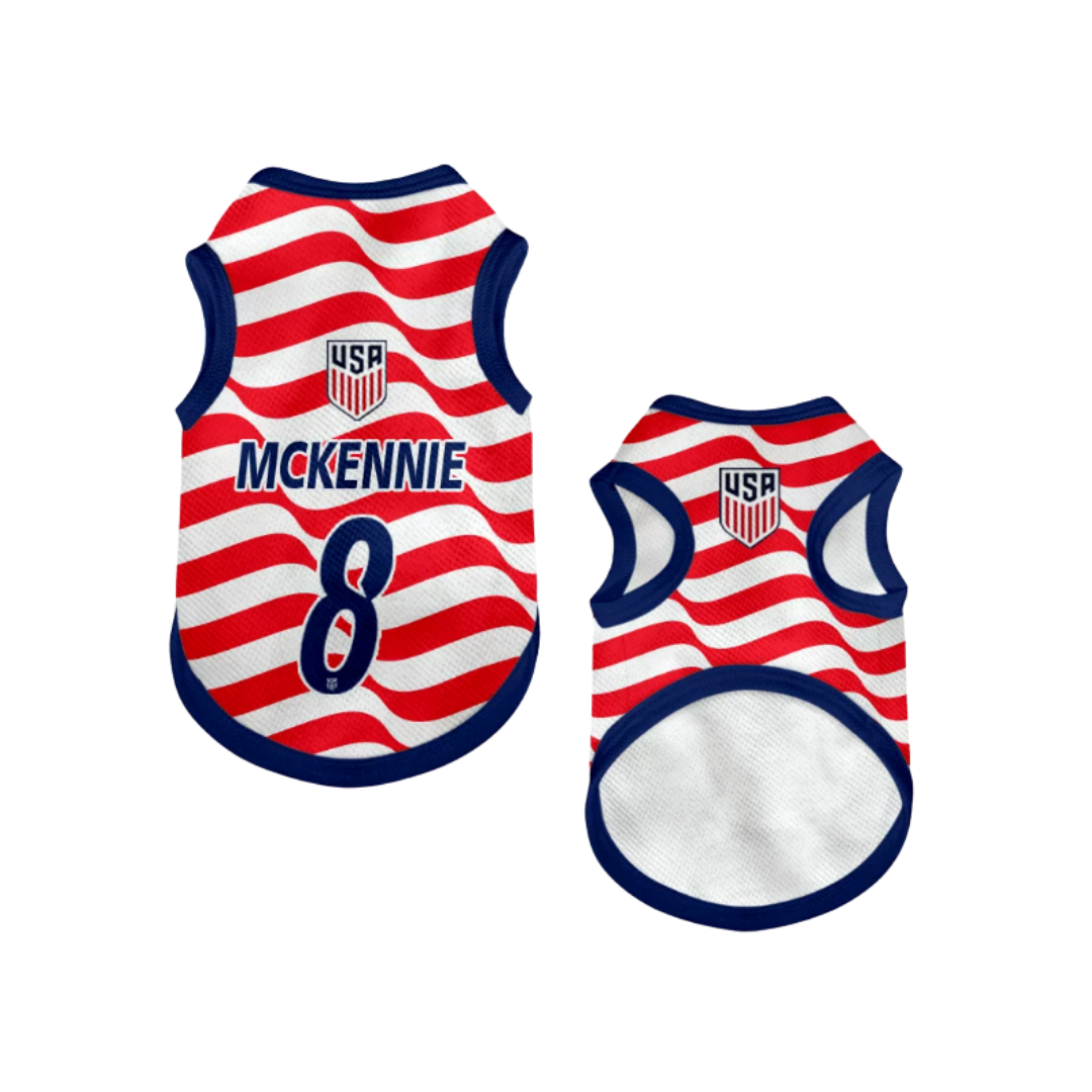 2026 world cup USA team pet vest