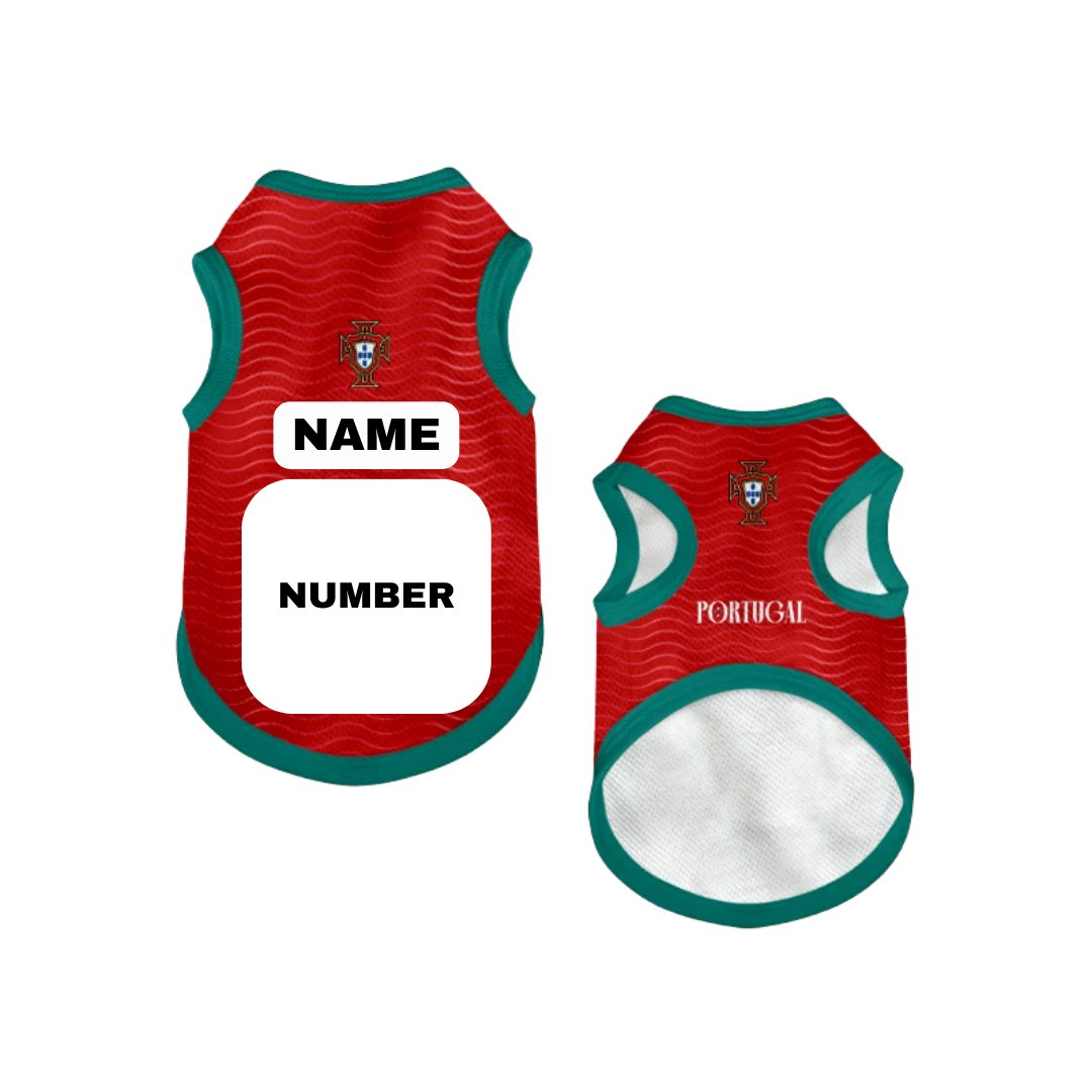 2026 world cup Portugal team pet vest