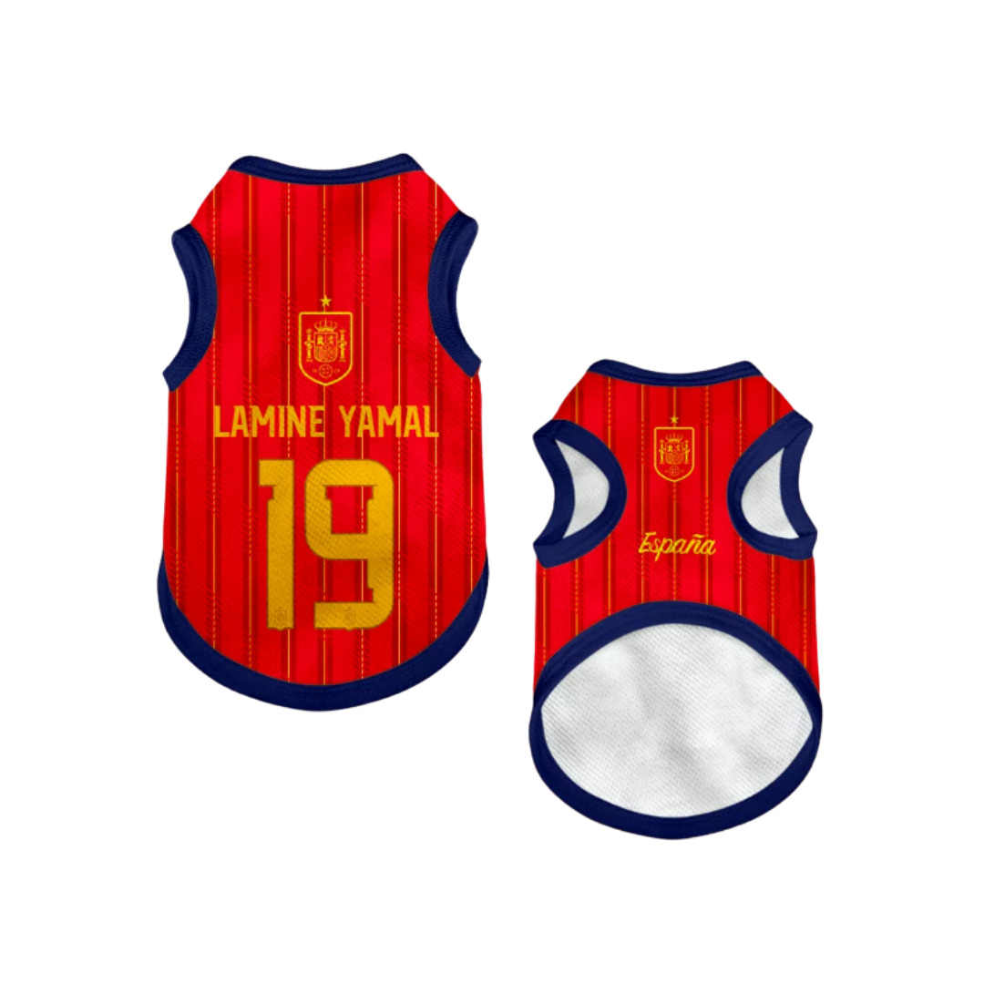 2026 world cup Spain team pet vest