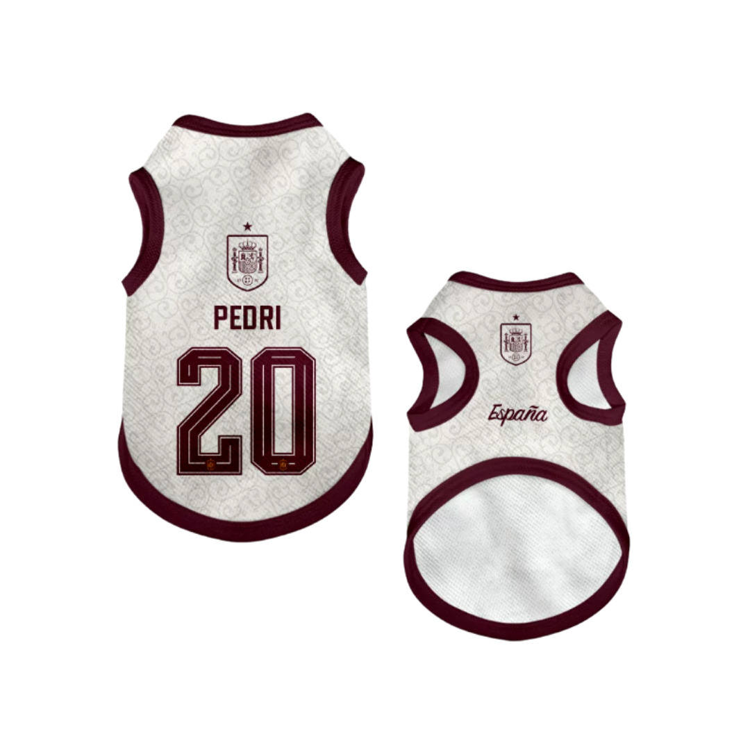 2026 world cup Spain team pet vest