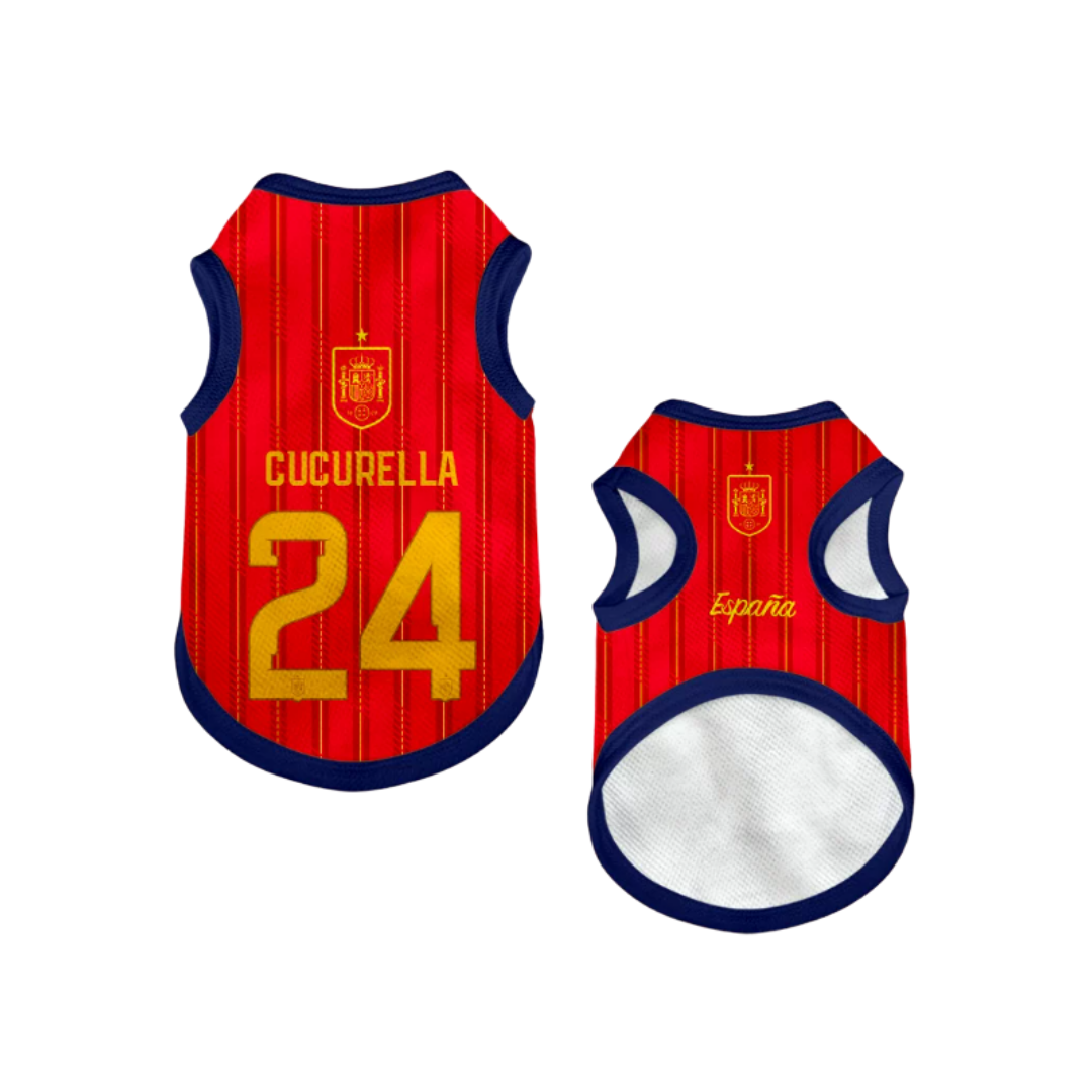2026 world cup Spain team pet vest