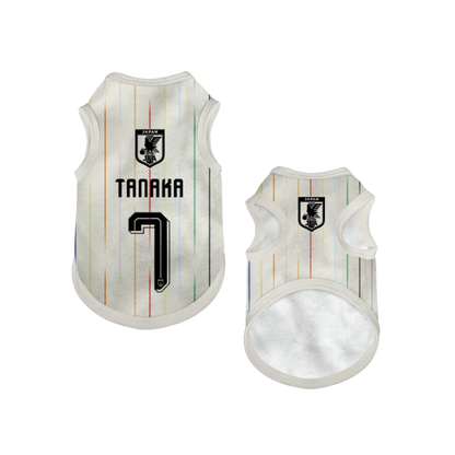2026 world cup Japan team pet vest