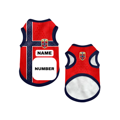 2026 world cup Norway team pet vest