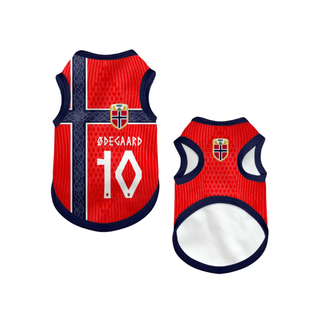 2026 world cup Norway team pet vest