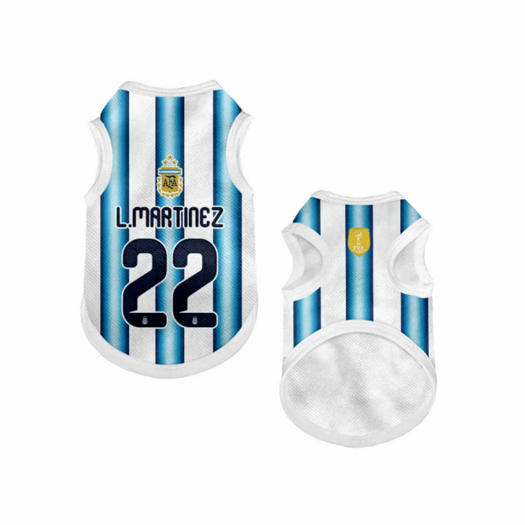 2026 world cup Argentina team pet vest