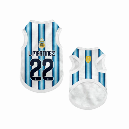 2026 world cup Argentina team pet vest