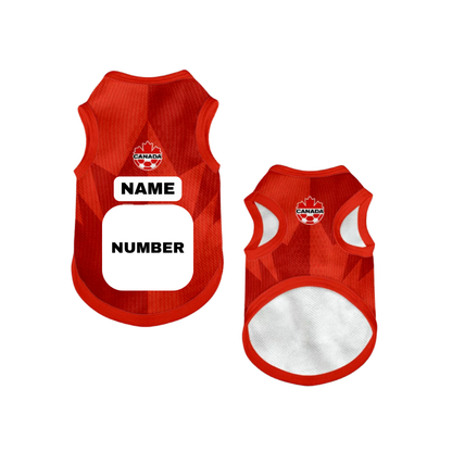 2026 world cup Canada team pet vest